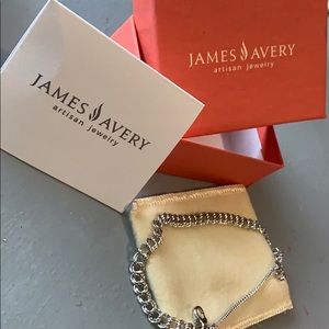 Silver bracelet designed by James Avery